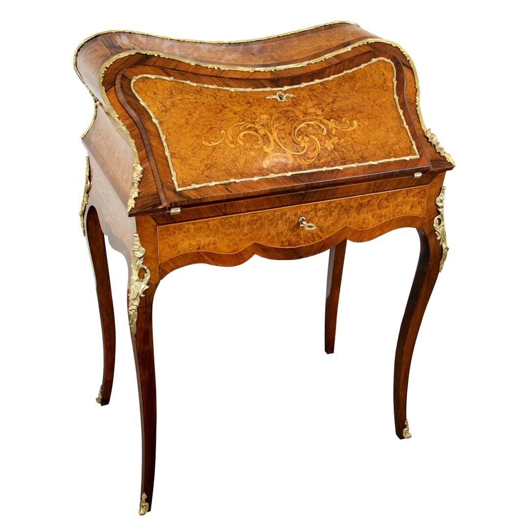 Sekretarzyk Ludwik XV – francuski "Bonheur du Jour" – replika datowana na lata 1870-1900.